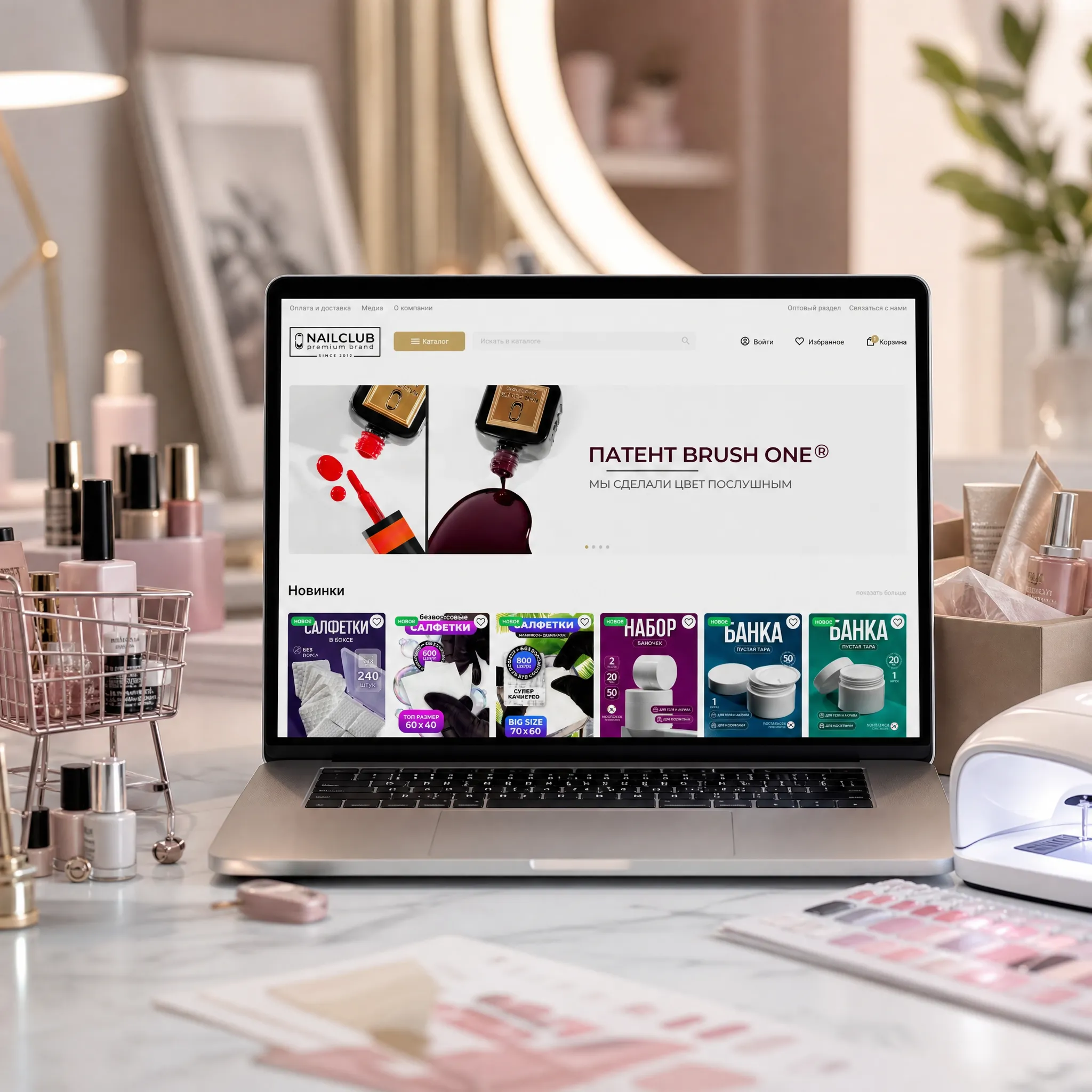 Nail Club — products for manicure and beauty salons