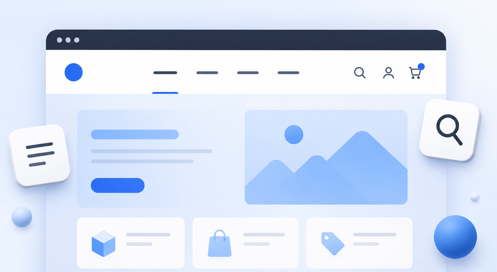 Шапка сайта или header: что такое, как создать, её элементы и примеры.